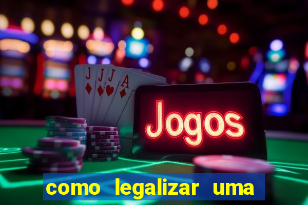 como legalizar uma casa de poker